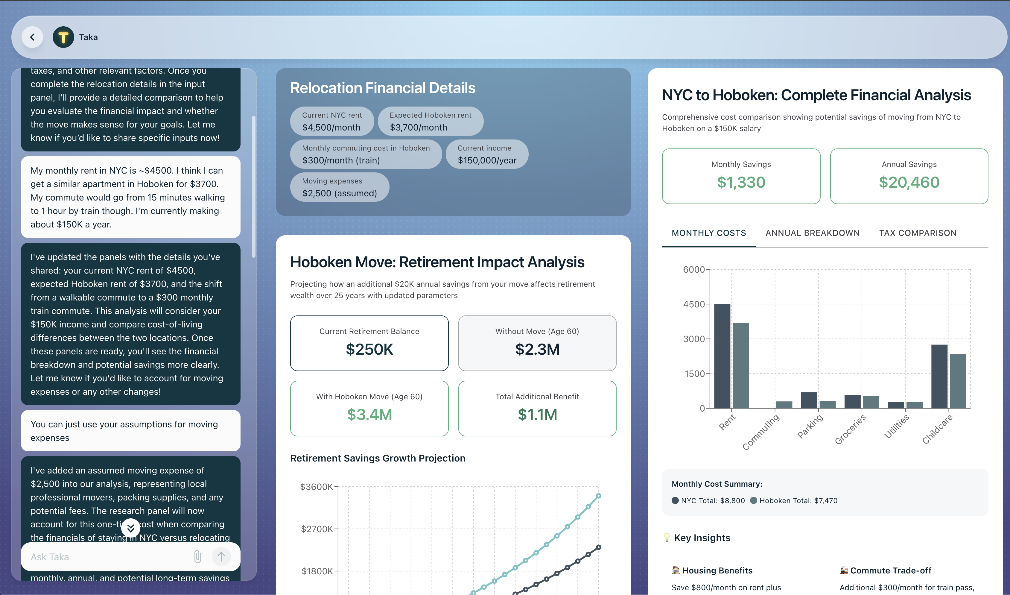 Thumbnail for Taka Finance - Your AI Personal CTO